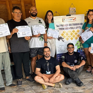Treinamento Suporte Básico a Vida para Guias de Turismo.