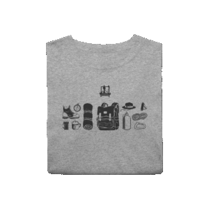 Camiseta Unisex - Camping Estilo de Vida